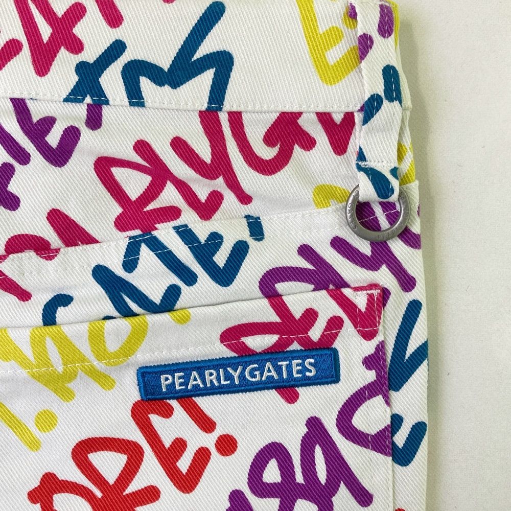 サイズ：0 PEARLY GATES パーリーゲイツ 055-0231102 パンツ ロゴ