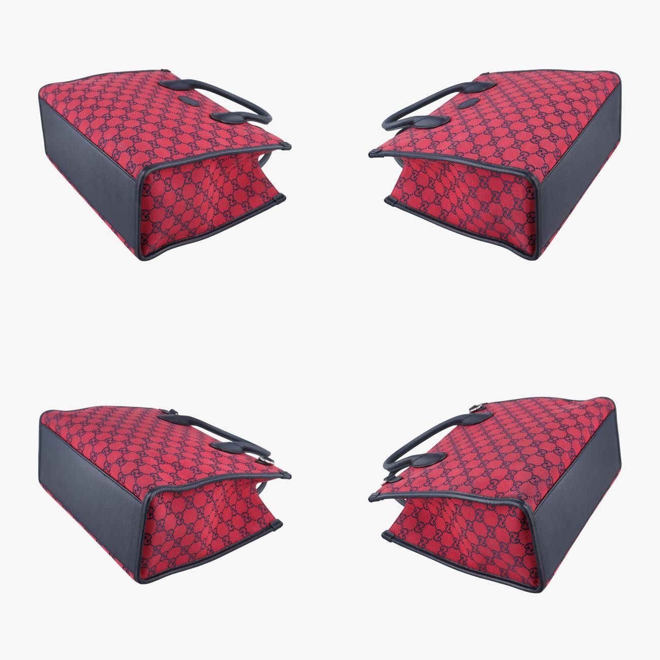 グッチGucciGGスモール トートバッグレッドキャンバス659983H034575952