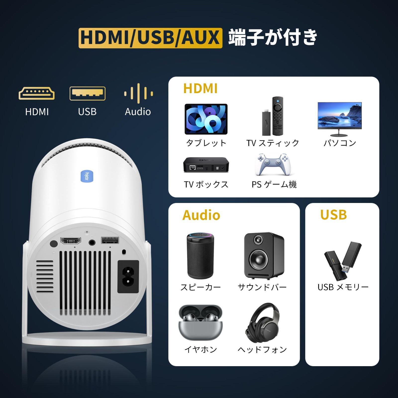 スタンド一体型