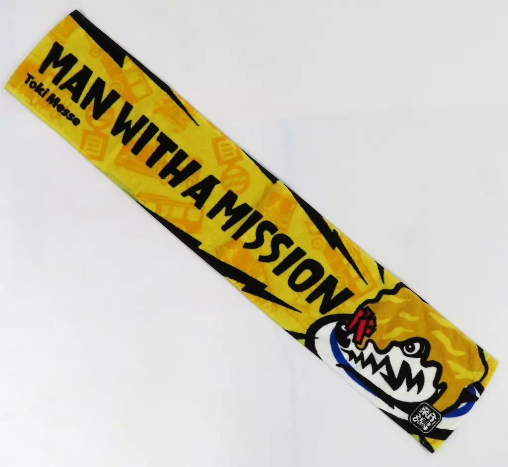 【中古品】MAN WITH A MISSION　マフラータオル 中古】タオル・手ぬぐい MAN WITH A MISSION 2025ご当地マフラー