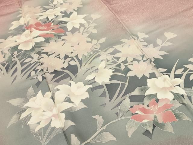 【TAMA屋】全て正絹 訪問着付下げ 全て草花柄 まとめ売り7点 TM1504 TAMA屋】全て正絹 全て訪問着付下げ 全て草花柄 まとめ7点