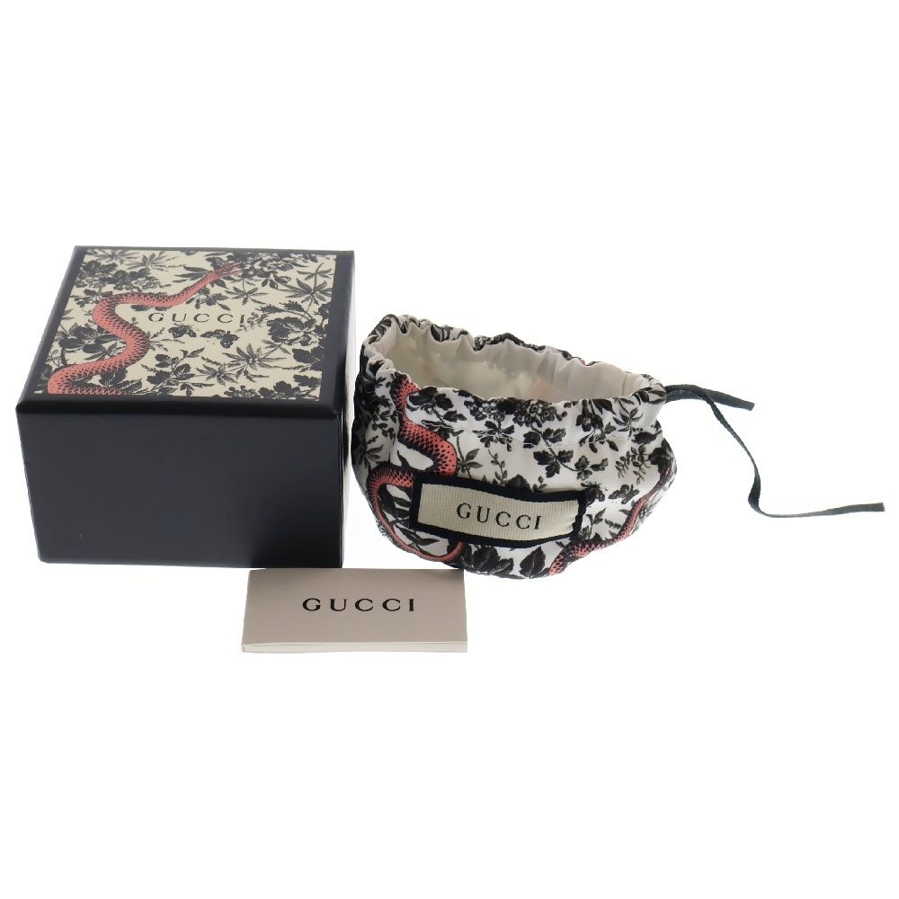 gucci キャットヘッドリング アラベスク 20号 GUCCI (グッチ) キャットヘッド アラベスク シルバー リング 20
