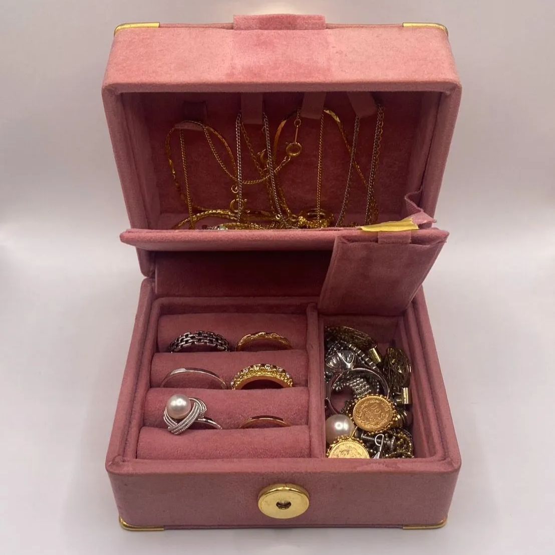 アクセサリーセット（ネックレス、イヤリング、ブローチ、リング）　遺品整理 ✨遺品整理✨】未仕分け ジュエリー アクセサリー ネックレス