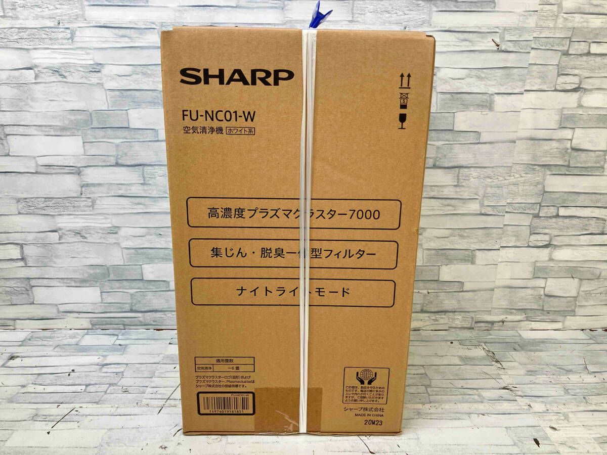 未使用品 SHARP FU-NC01 FU-NC01 空気清浄機 - メルカリ