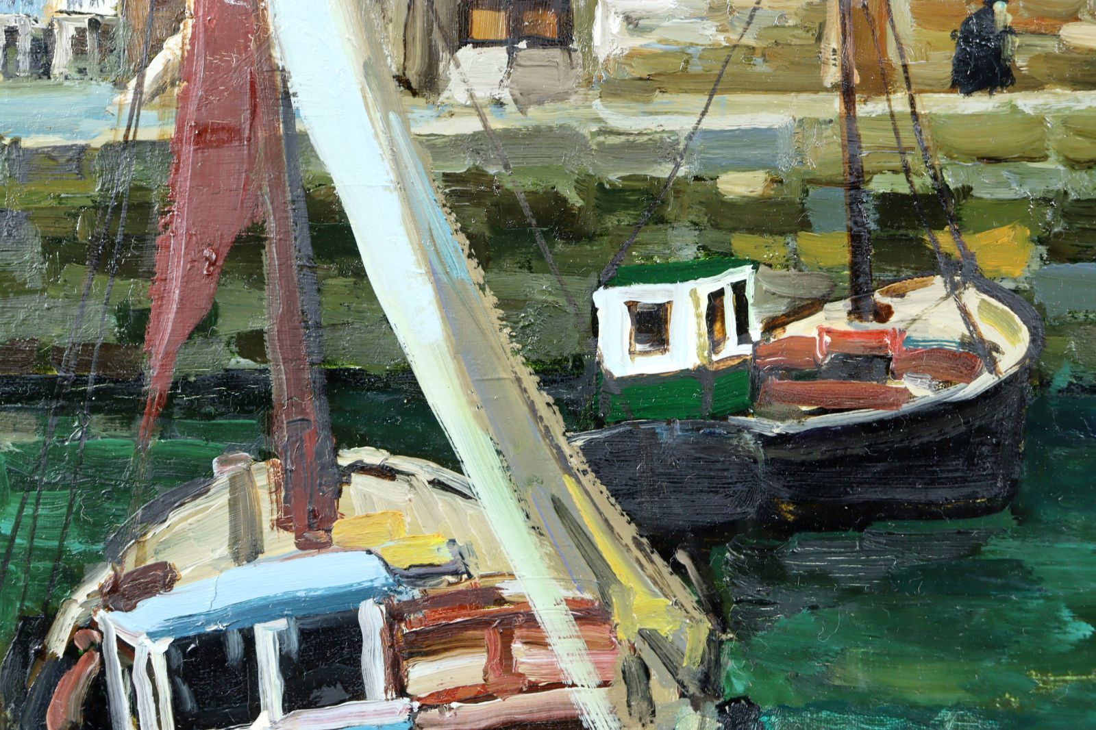 【嶋津俊則/モンマルトルの坂道】油絵 額縁付き サインあり(F3) 嶋津俊則「モンマルトルの坂道」（売約済み） | 現在販売中の作品の