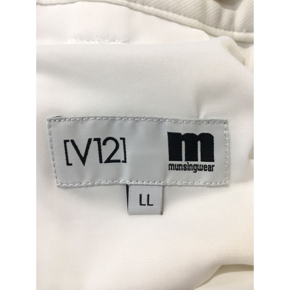 メンズ マンシングウェア Munsing wear パンツ LL 白 ホワイト V12
