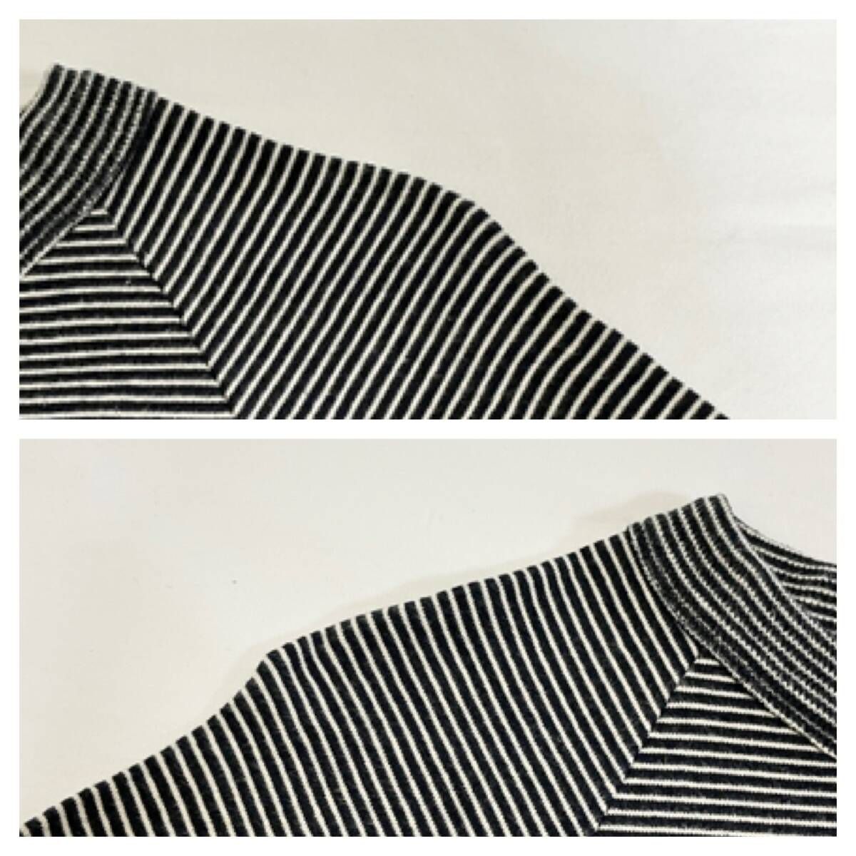 blurhms BHS23F031 C/NAPP Border Baseball Raglan Tee ブラームス 