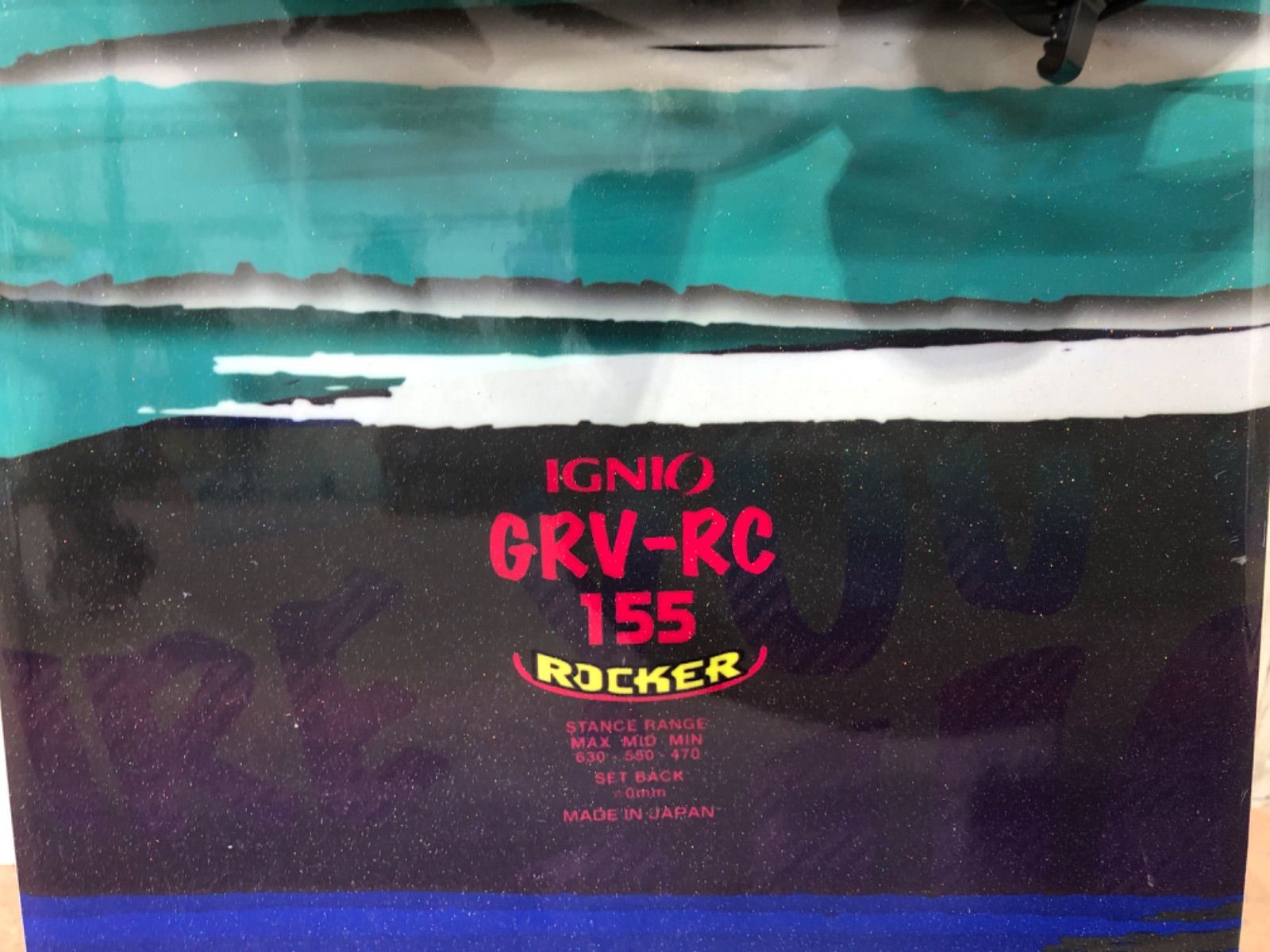 IGNIO GRV-RC 155 ROCKER スノーボード ビンディングセット - メルカリ