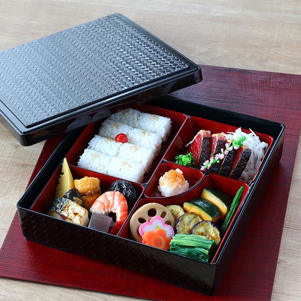 弁当箱 松華堂 1段 2000ml 2人 3人用 （ 松花堂 一段 会席弁当