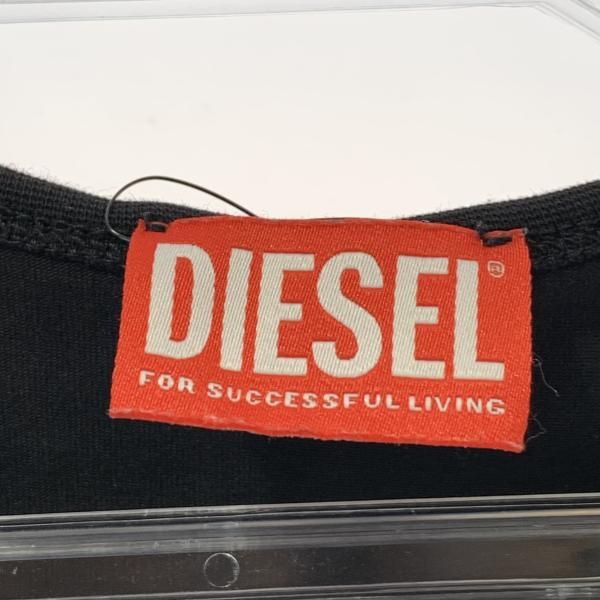  DIESEL ロゴ カットアウト Tシャツ サイズS 19 半袖(Tシャツ) Tシャツ カットソー