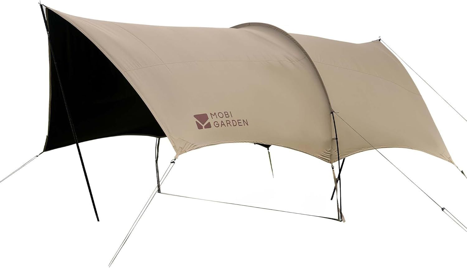 MOBI GARDEN タープ トンネルタープ オクタゴン型 4.9m×4m