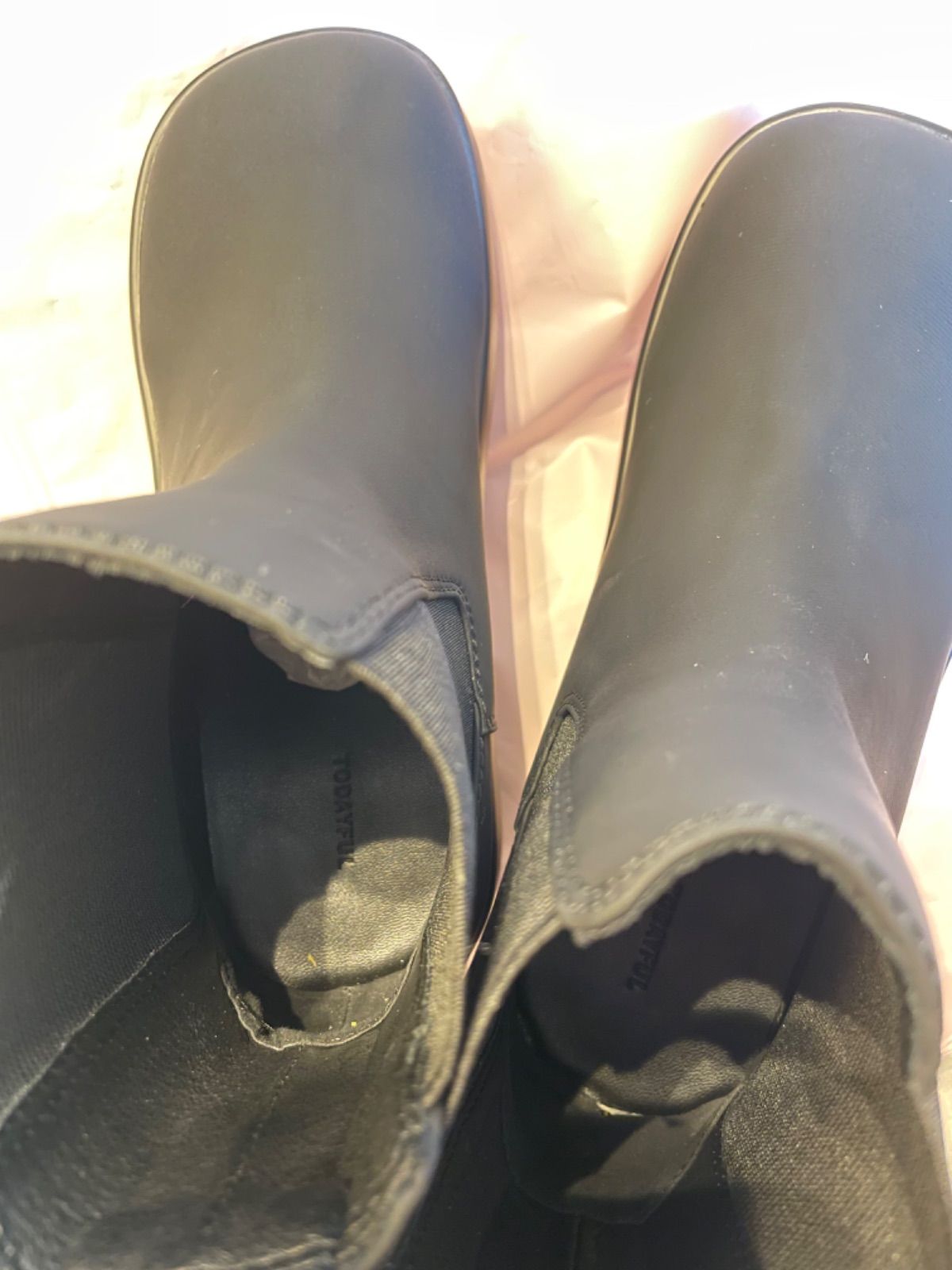 Boots スライドレザーシューズ