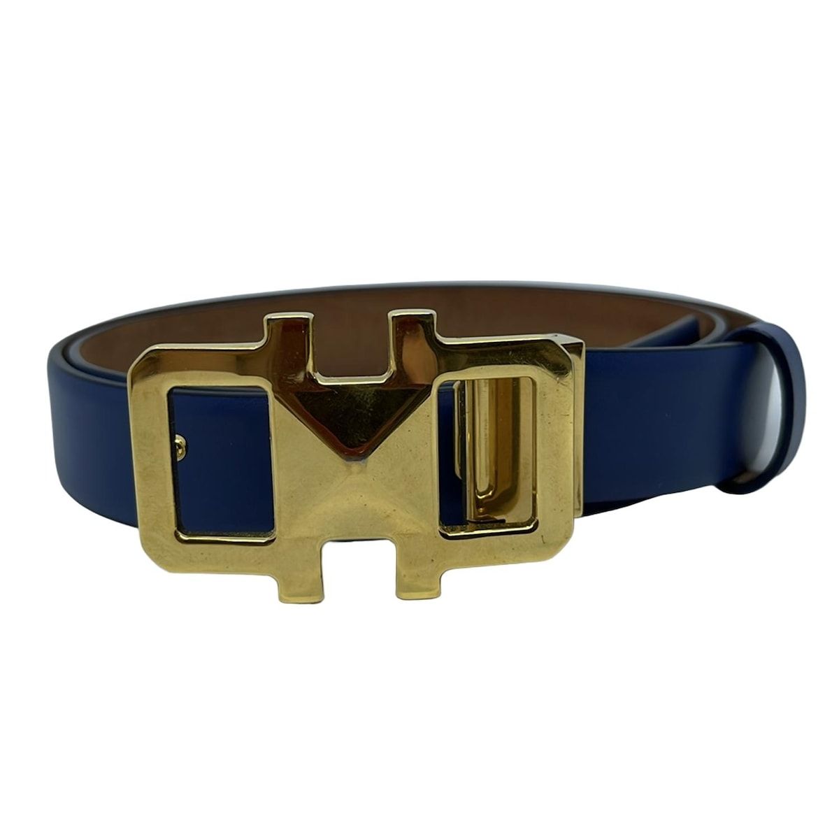 サルヴァトーレフェラガモ ガンチーニ ゴールドベルト スリムサイズ Salvatore Ferragamo (サルヴァトーレフェラガモ) リバーシブル