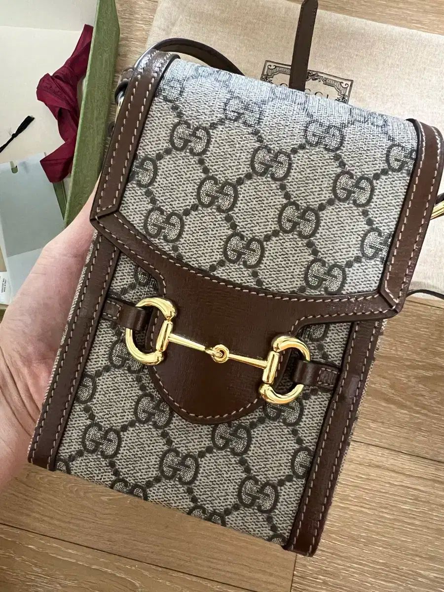 グッチ ホースビット 1955 GG ミニ クロスバック A級