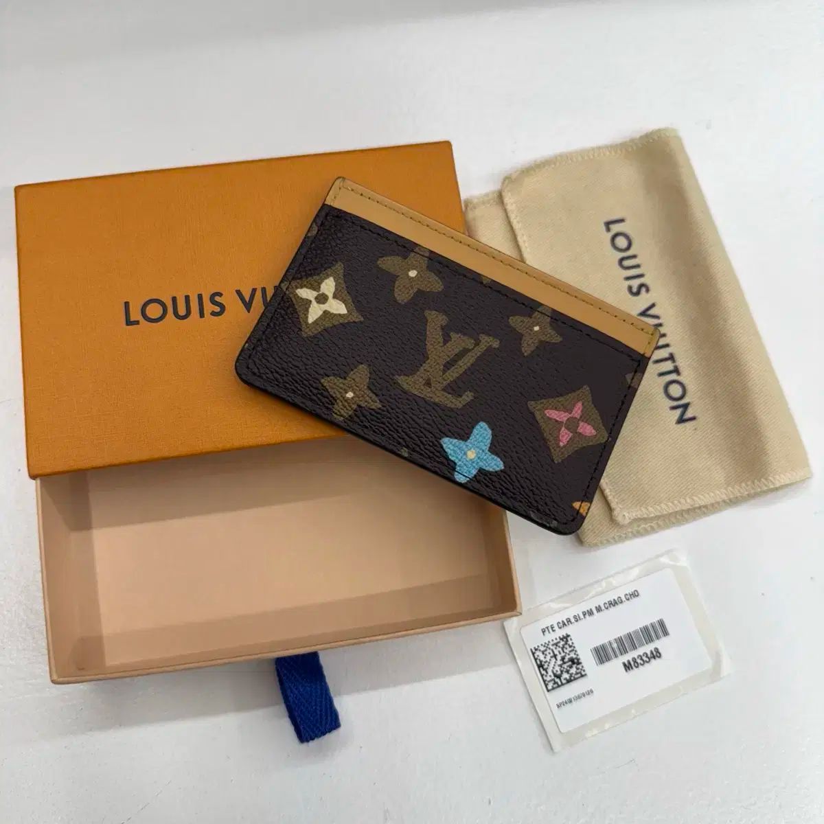 Louis Vuitton ルイヴィトン チョコレート カードウォレット