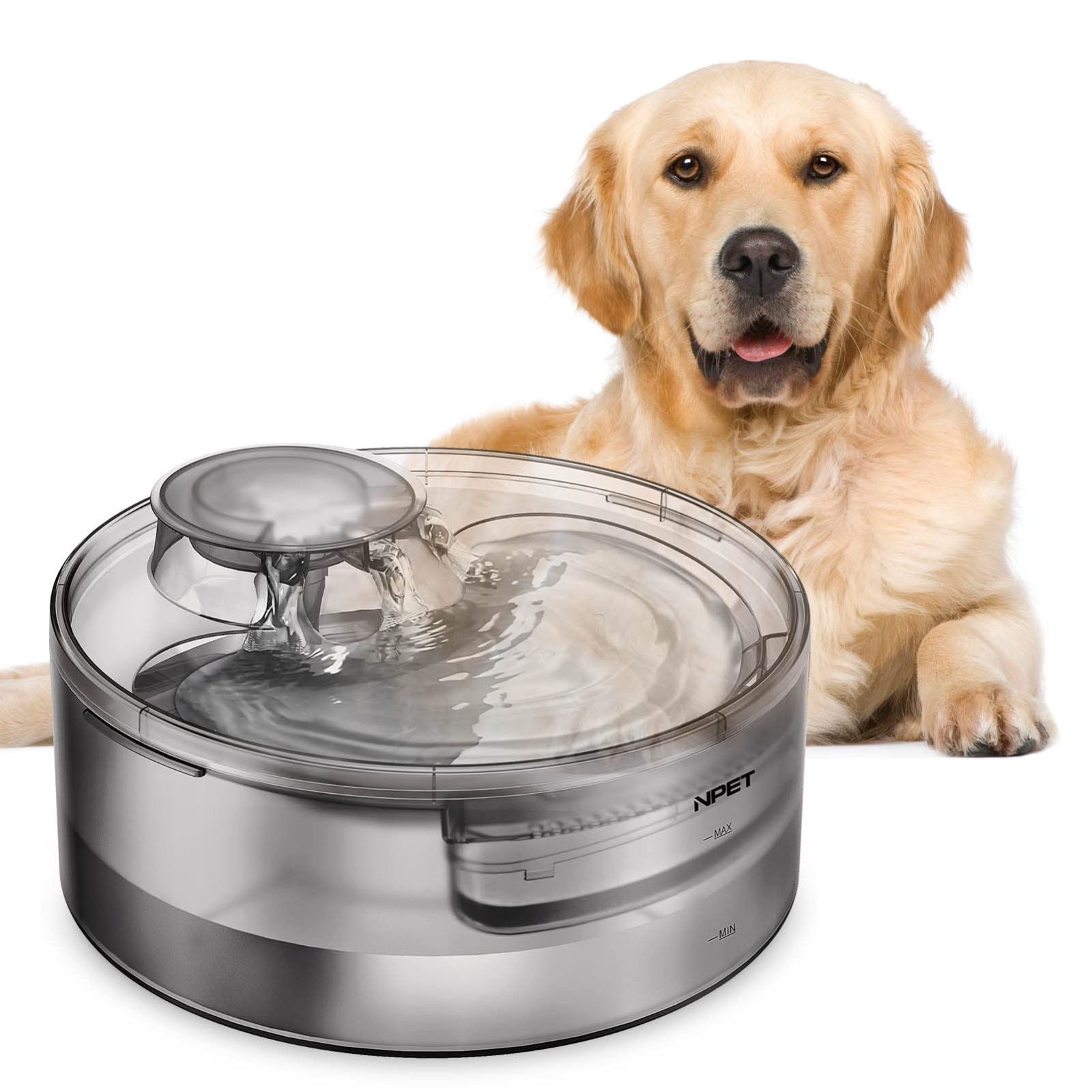 ペット自動給水器 DF10 大容量5L 底部吸水 ポンプ 滝式給水機 猫 犬 鳥 水浴び 省エネ