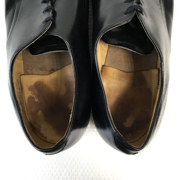 80s Vintage★INTERNATIONAL SHOE CO★1981/サービスシューズ/U.S.NAVY SERVICE SHOES【11.5R/29.0-29.5/黒/BLACK】dress shoes◆pA-85 #BUZZBERG