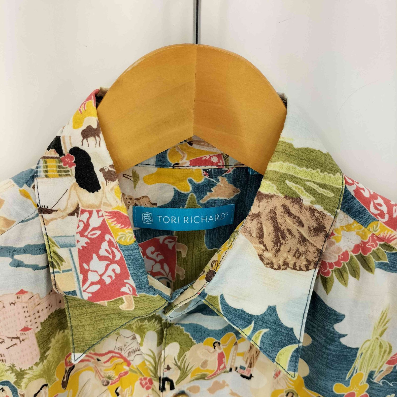 トリリチャード TORI RICHARD 総柄 アロハシャツ メンズ import