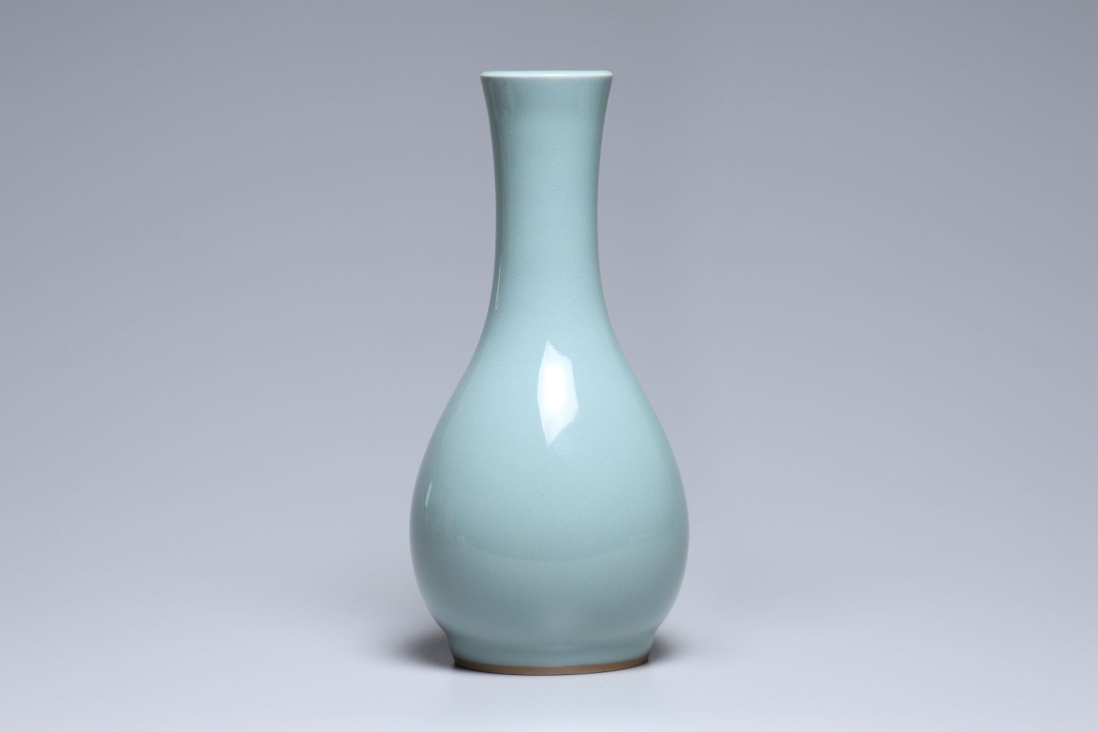 三代諏訪蘇山 青瓷花入 共箱 最高 青磁 京焼 名工 茶道具 【正一古美術】