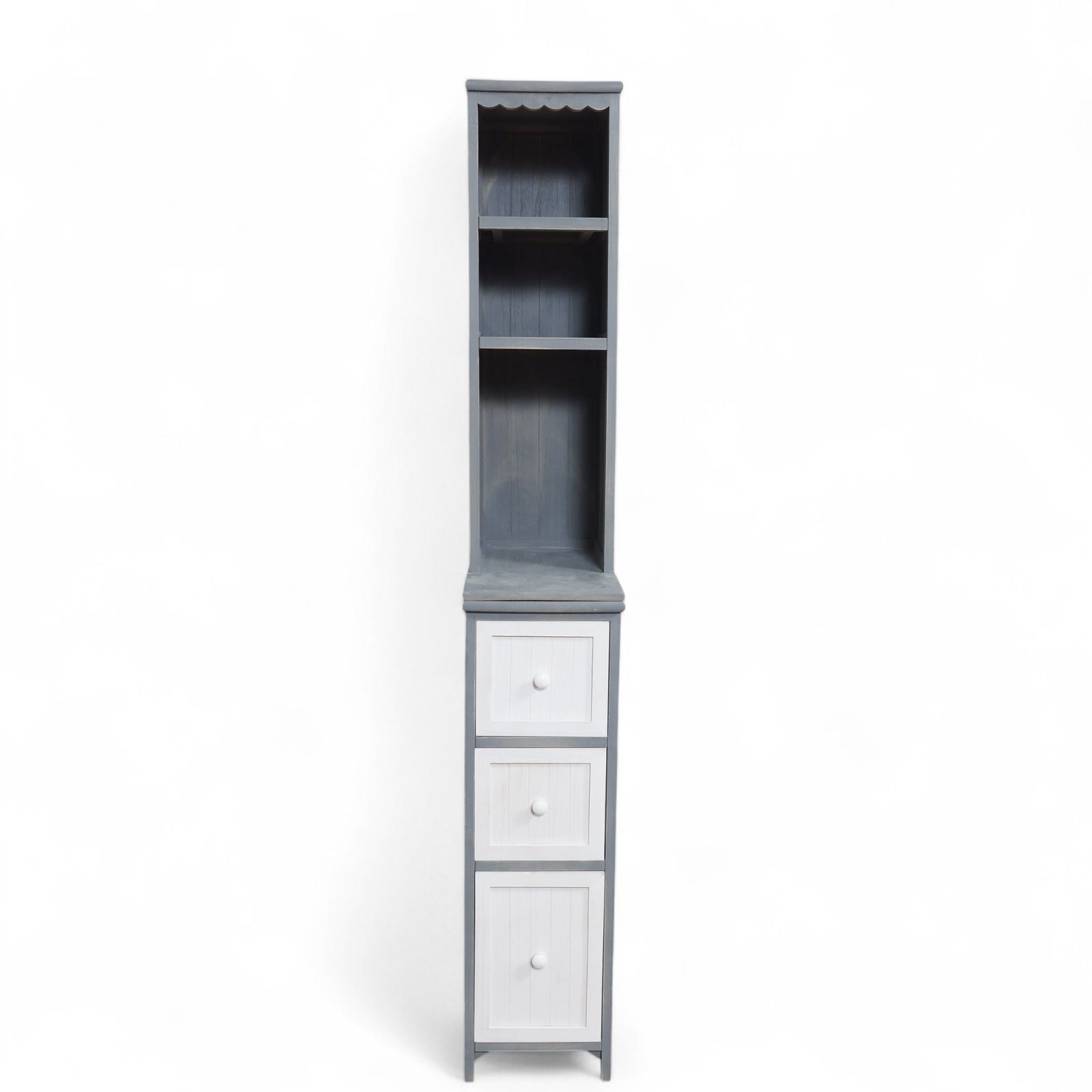 桐製スリムラック付チェスト