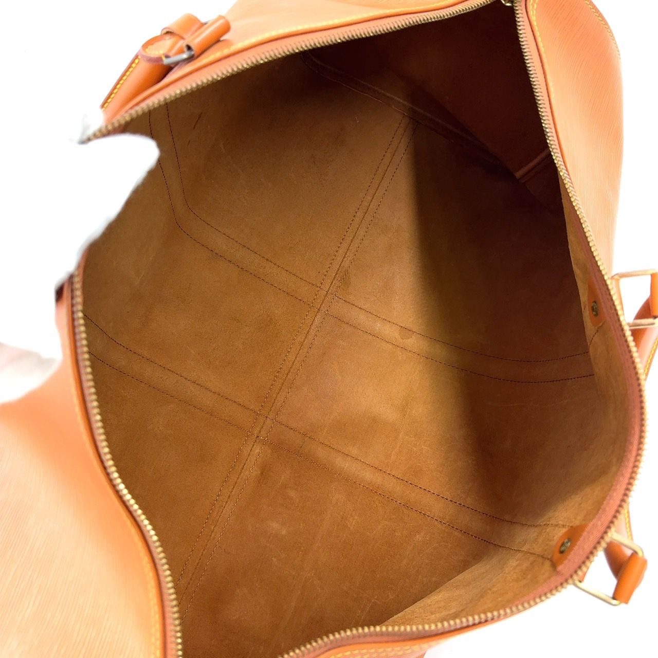 LOUIS VUITTON キーポル55 エピ エピ ジパングゴールド レザー