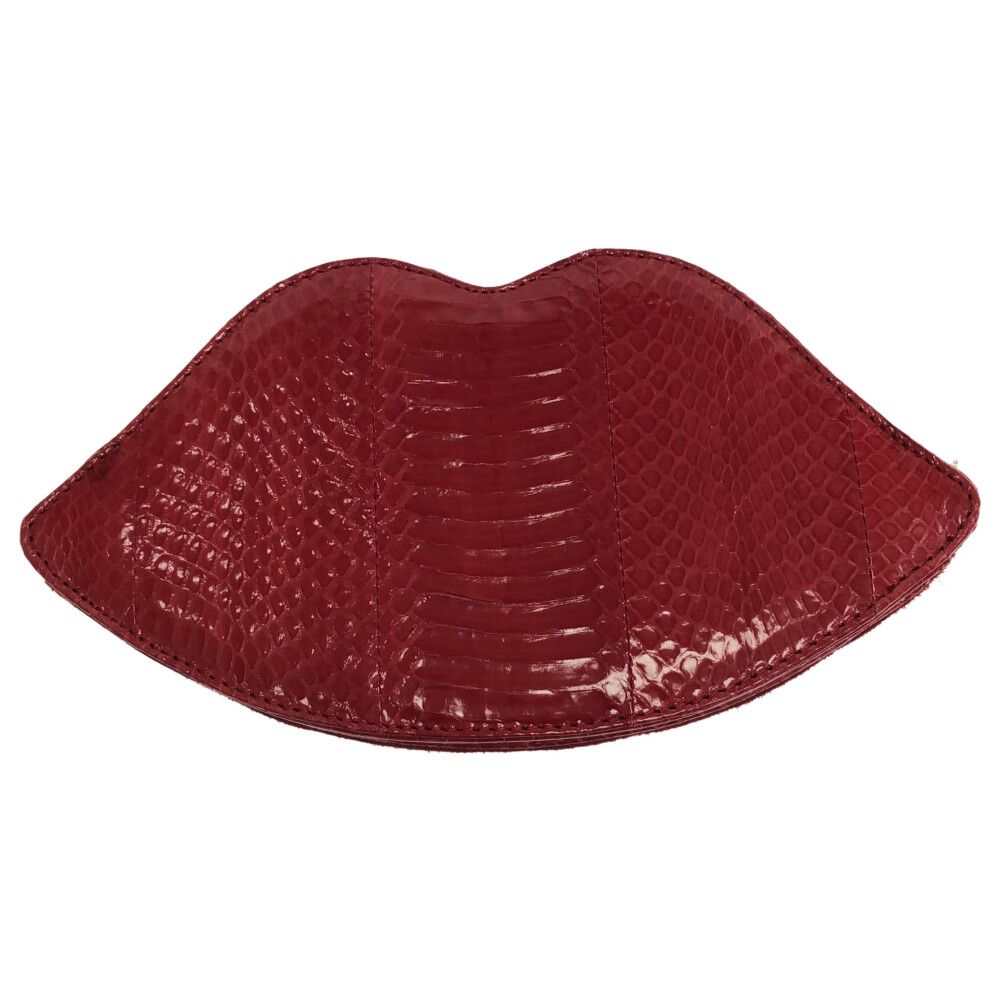 LULU GUINNESS (ルルギネス) レディース リップポーチ レッド