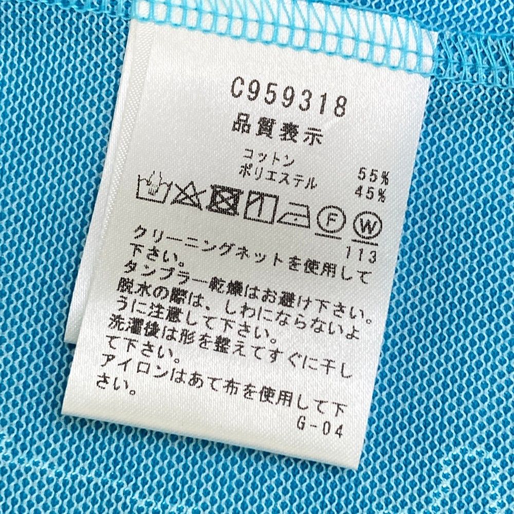 半袖ポロシャツ ブルー系