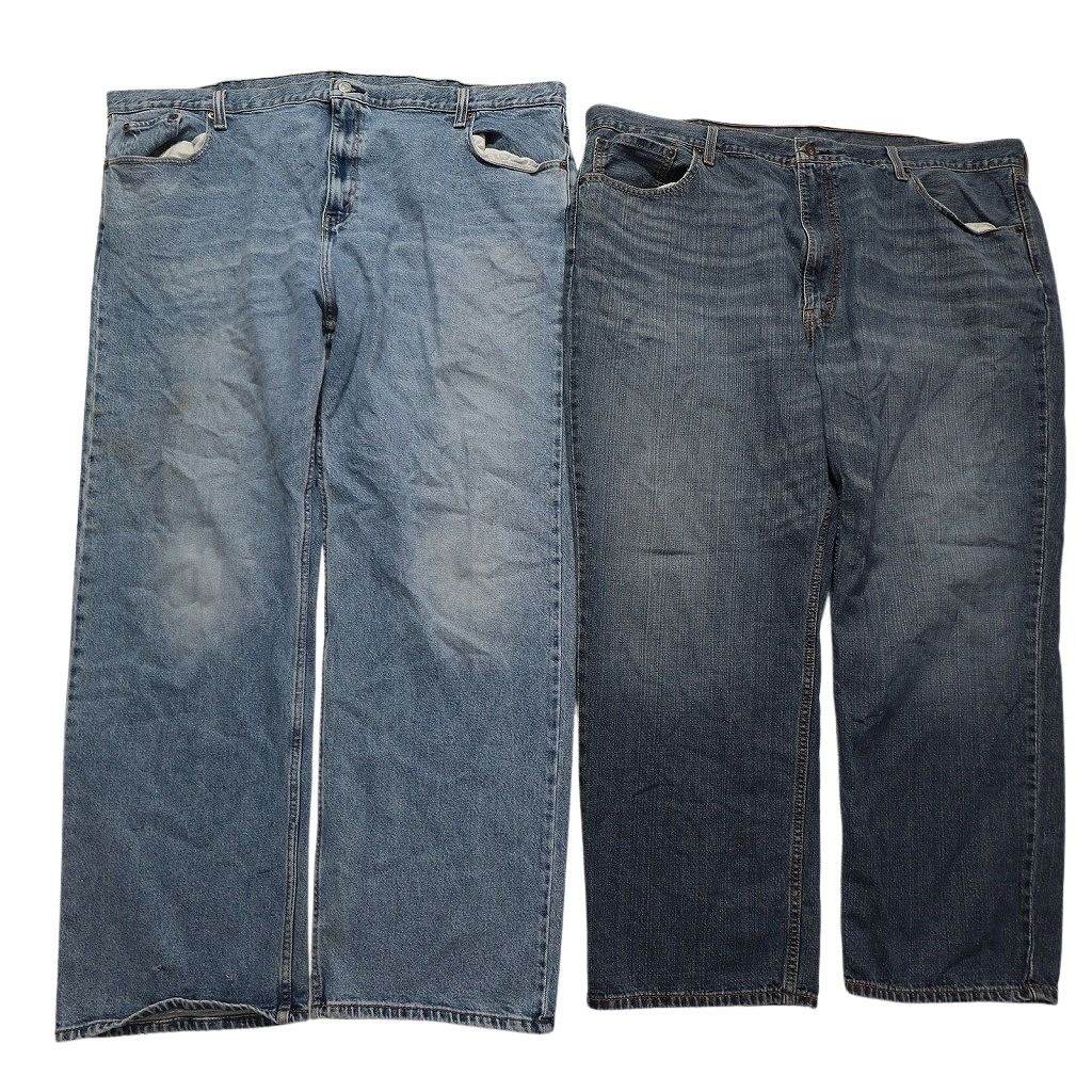 古着卸 リーバイス 569 デニムパンツ 8枚セット メンズ 34 38 42 44 46 ブラック フェード アメカジ 古着 NC1339 KIN-KAAI_COM