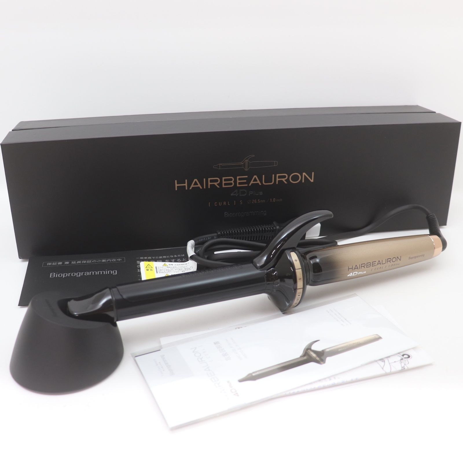 ITLMURY5UMZS LUMIELINA リュミエリーナ HAIRBEAURON 4D Plus カール 26.5mm HBRCL-4D-GS-JP ヘアアイロン