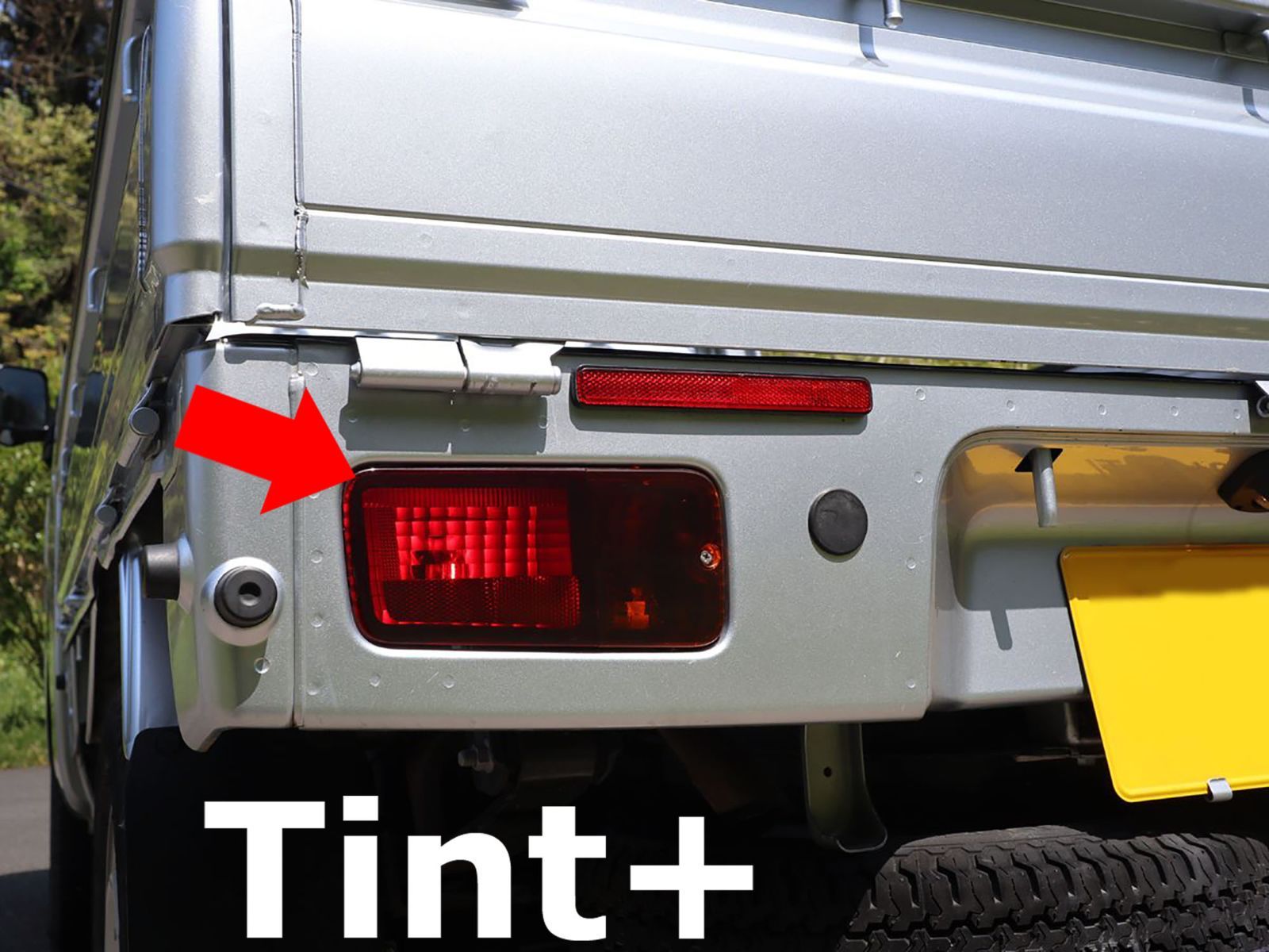 Tint+カット済み ハイゼット トラック S500P/S510P 前期 (後期に
