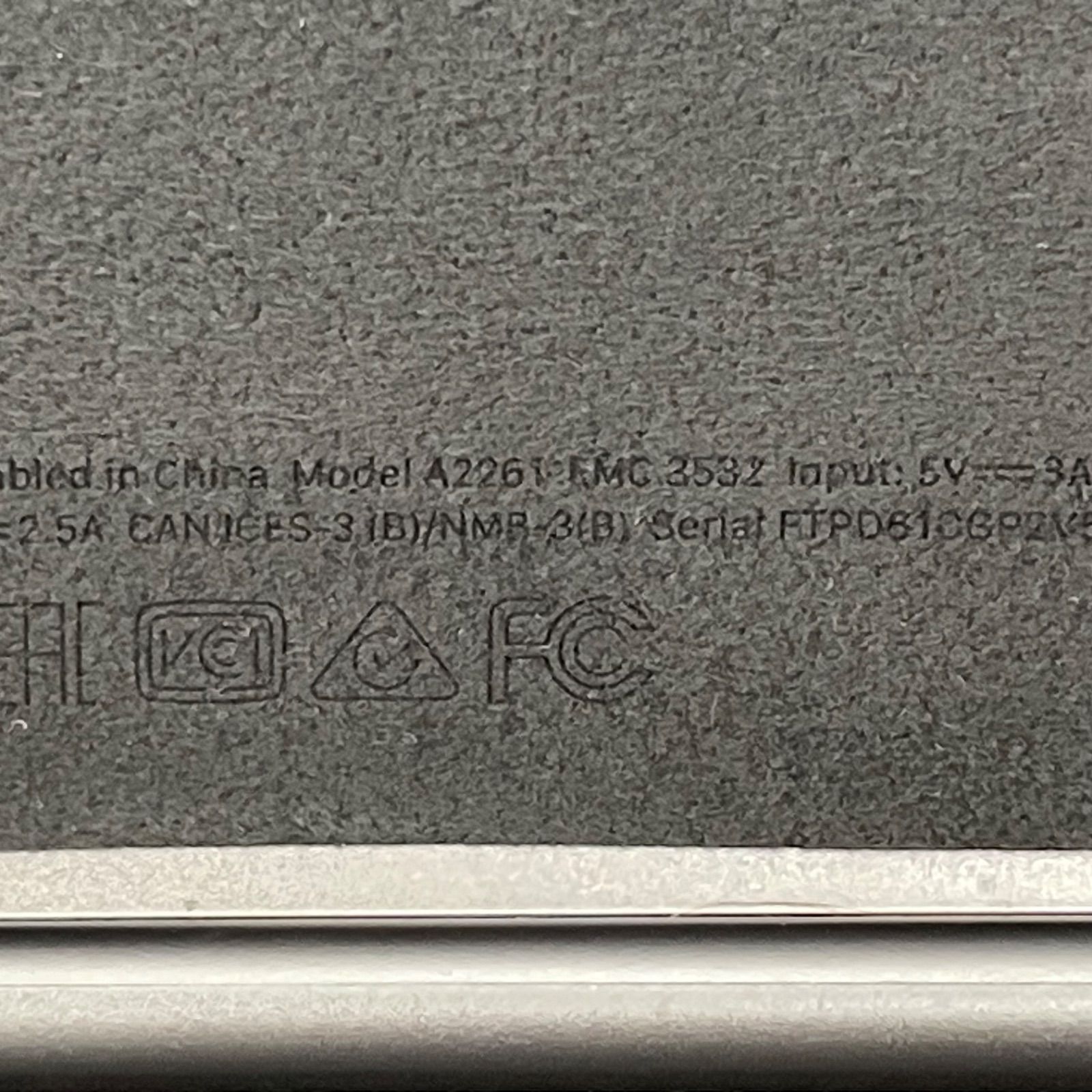 ジャンク品 Apple アップル iPad Magic Keyboard A2261 11インチ用 動作未 平塚店-1A