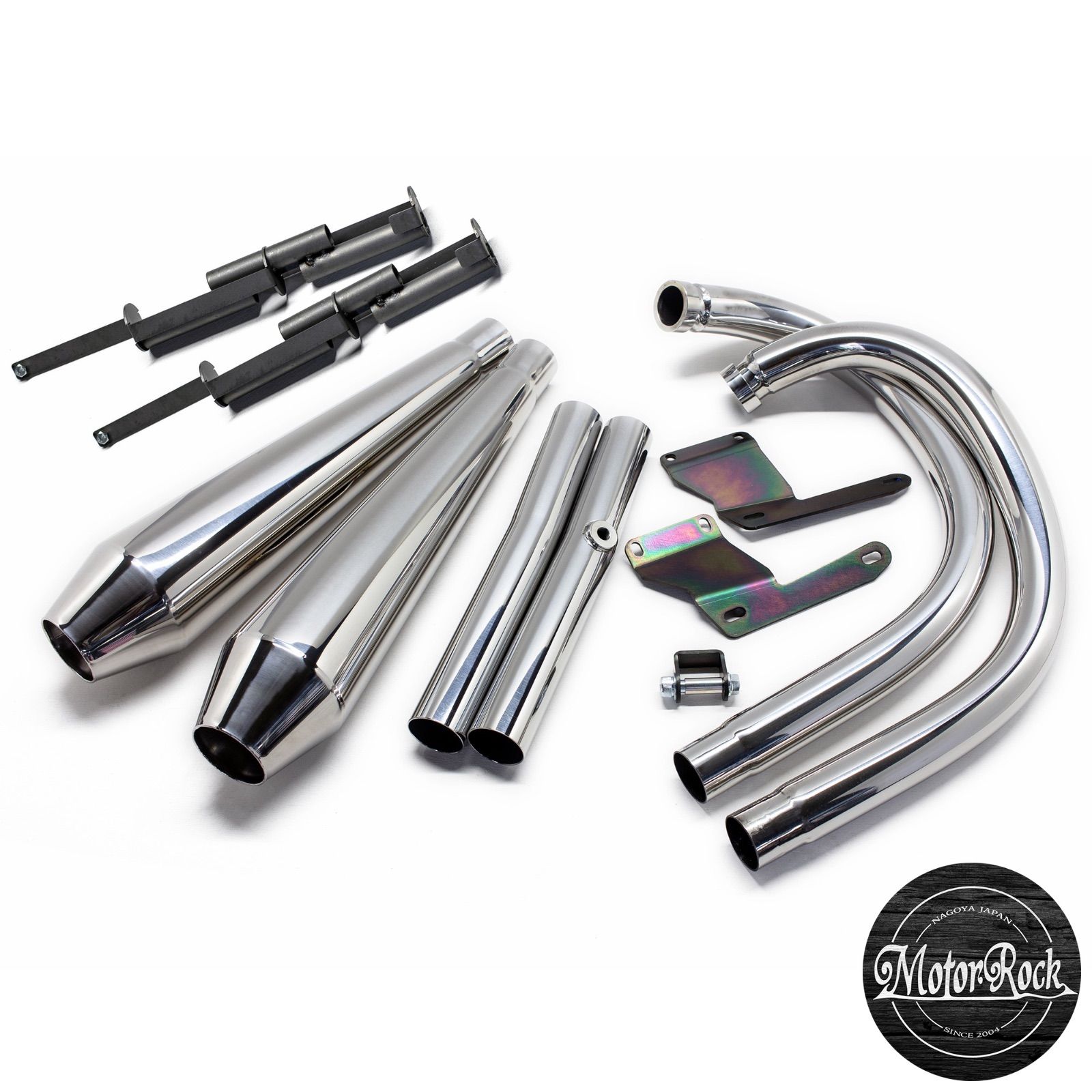 問題なく動作します。 W800用 ('11-'16) STDメガホン ミドル 新型フルエキ LOW MOTOR ROCK