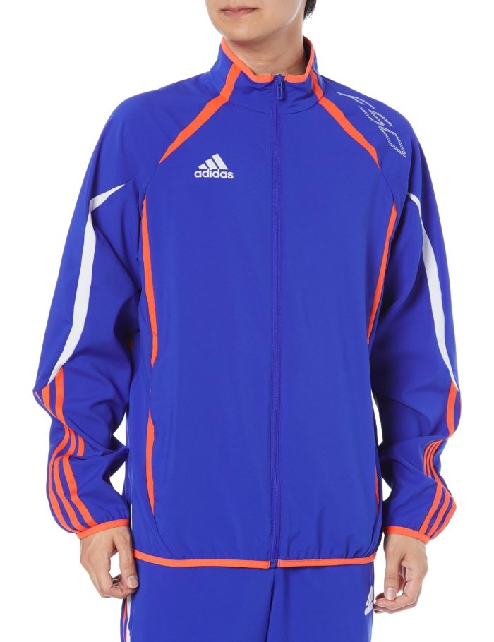 【新品・5営業日で発送】ADIDAS アディダス 43_F50ウーブンJKT (KWE66) 色 : ルシッドBLU サイズ : J／S 