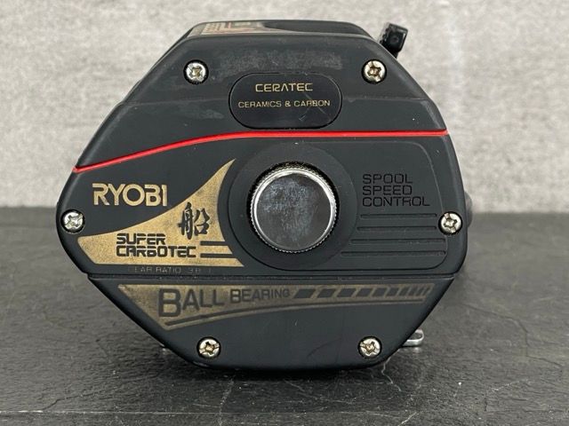 RYOBI リール 【中古】リョービ SUPER CARBOTEC 80 船 スーパー