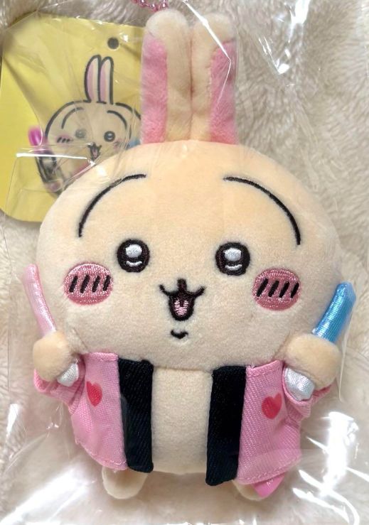 ちいかわ オタ活 うさぎマスコット ペンライト - メルカリ