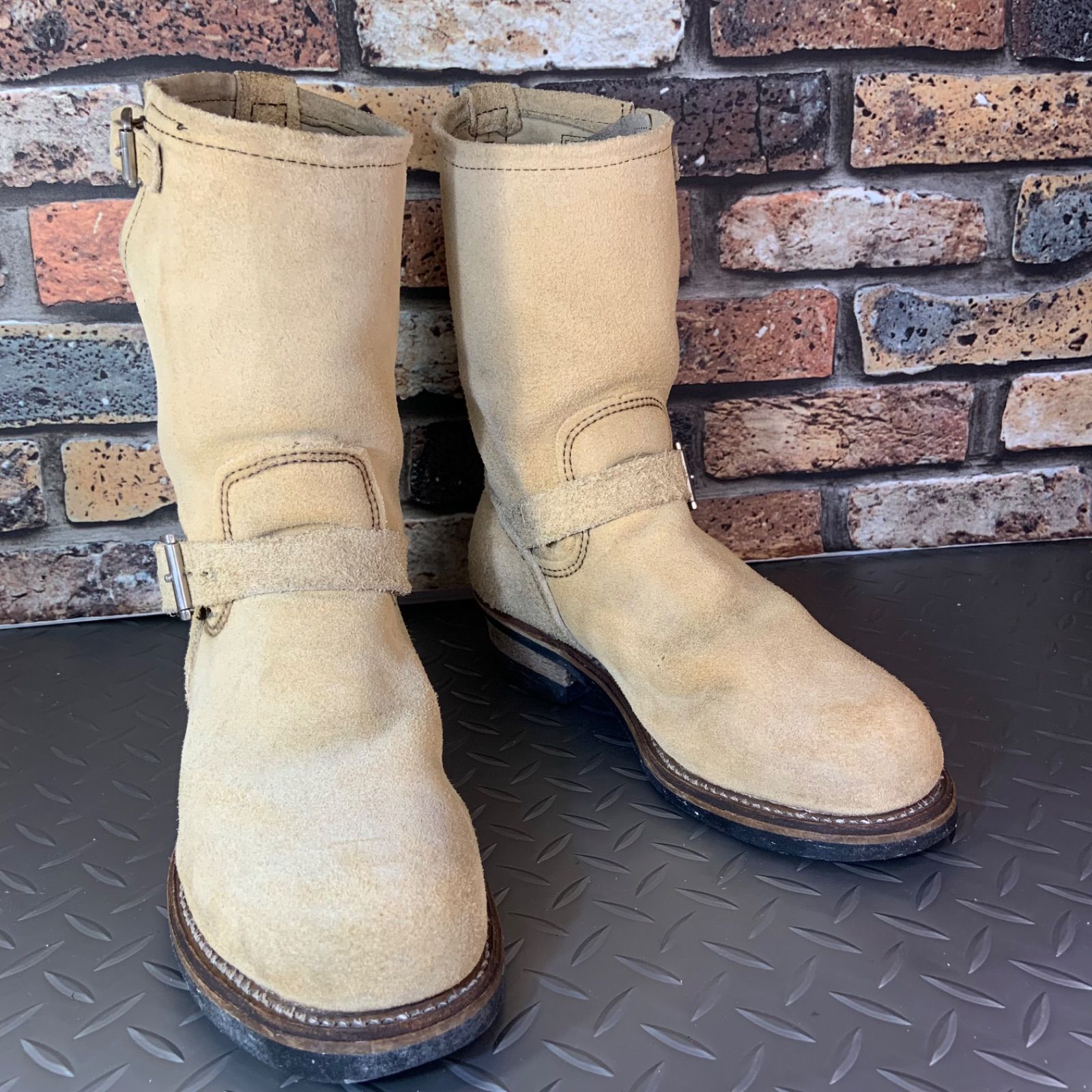 REDWING 8268 エンジニアブーツ 25.5 ラフアウト USA製（REDWING 8268 
