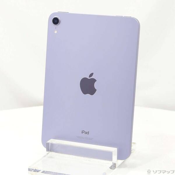 品〕 iPad mini 第6世代 64GB パープル MK7R3J／A Wi-Fi【297 