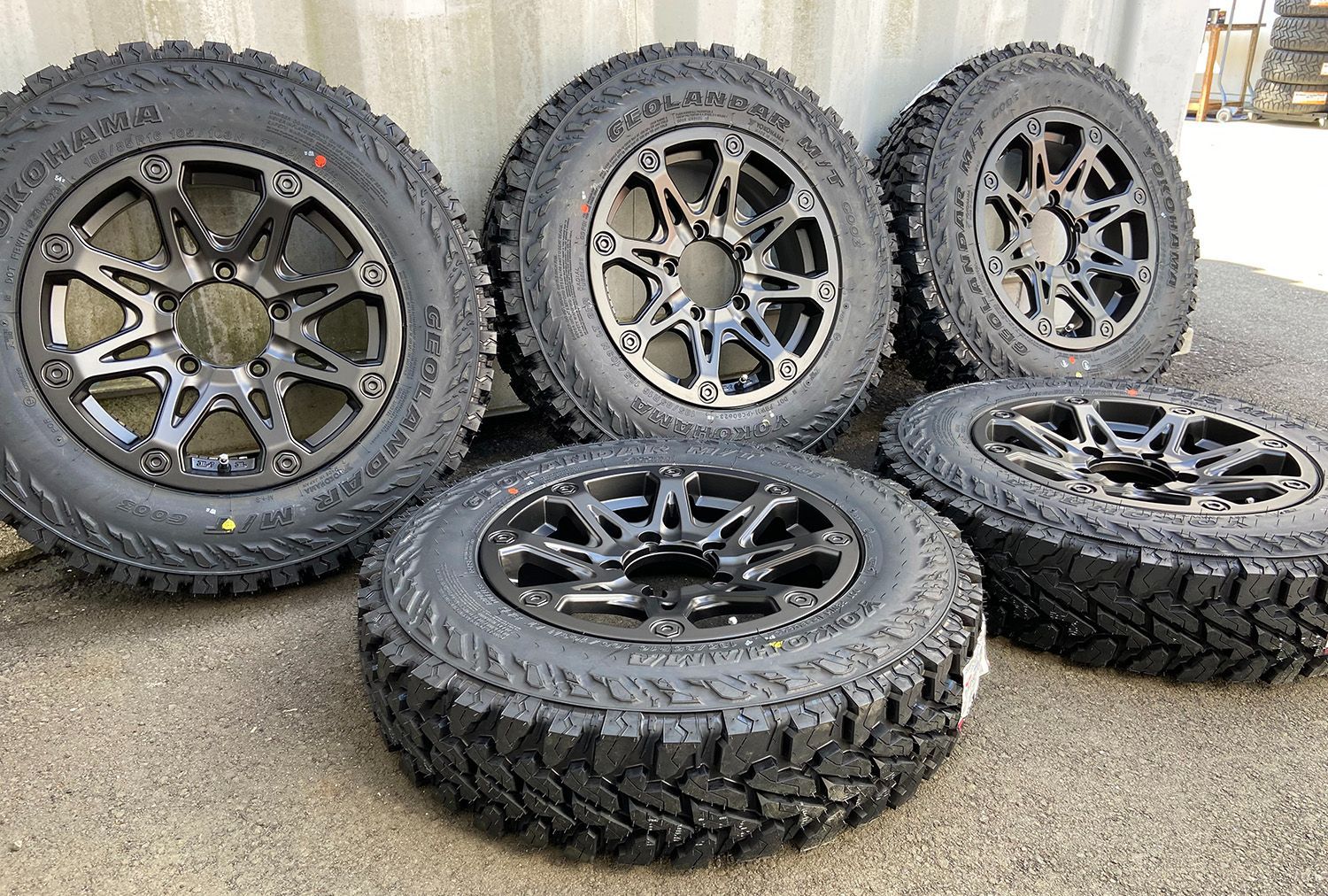 む GEOLANDAR ジムニー 現行車 JB64 タイヤホイールセット 4本組 1