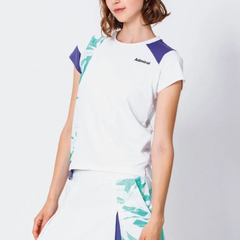 【美品】アドミラル　admiral テニスウェア　上下セット アドミラルテニスTEE&スコート上下セット