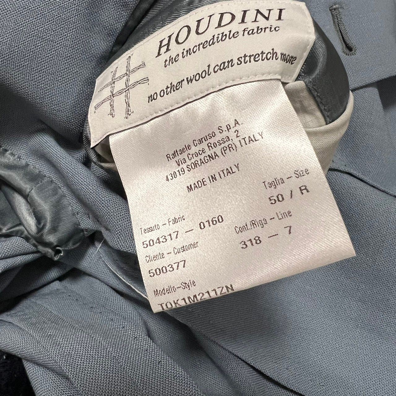 CARUSO カルーゾ HOUDINI ウールテーラードジャケット - メルカリ
