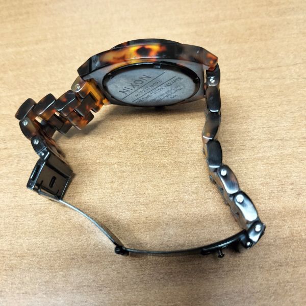 NIXON 腕時計 べっこう タイムテラーアセテート ユニセックス - 時計