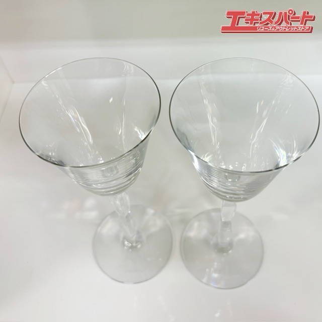 未使用　バカラ  オンド ペアワイングラス バカラ オンド ペアワイングラス 廃盤品 湘南台店 - メルカリ