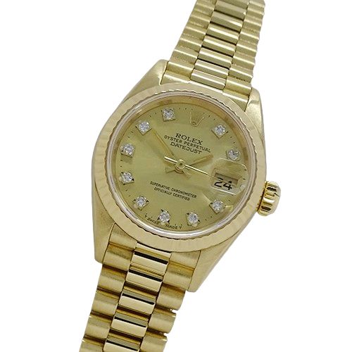 SX-1 ROLEX/ロレックス DATEJUST デイトジャスト ゴールド文字盤
