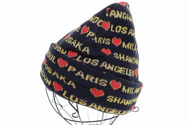 シュプリーム SUPREME 24AW HEARTS BEANIE ハート ロゴ ビーニー