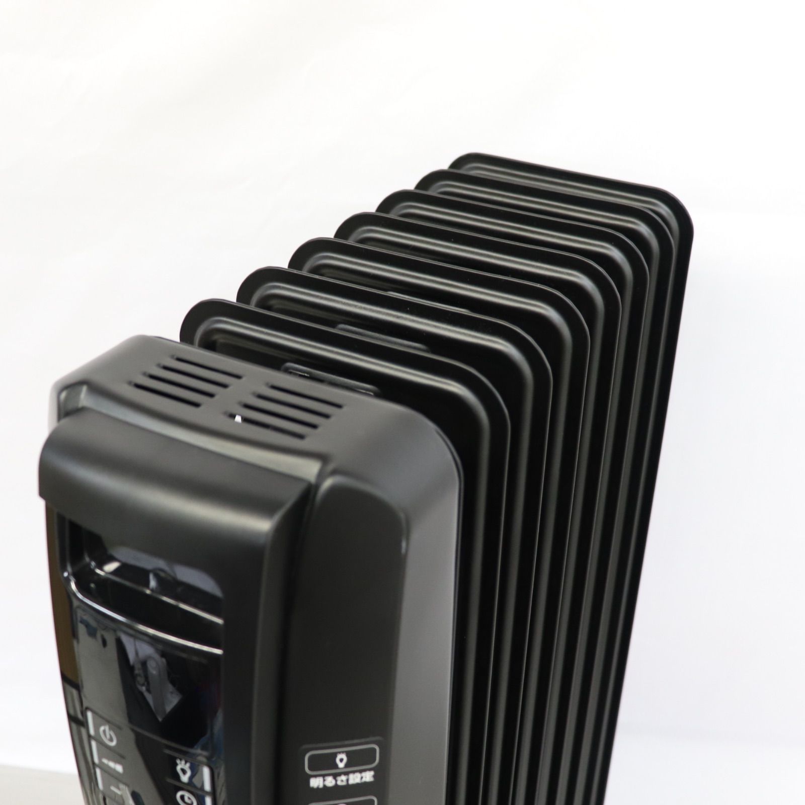 美品】Delonghi デロンギ オイルヒーター KHD410812-PB ブラック 1200W