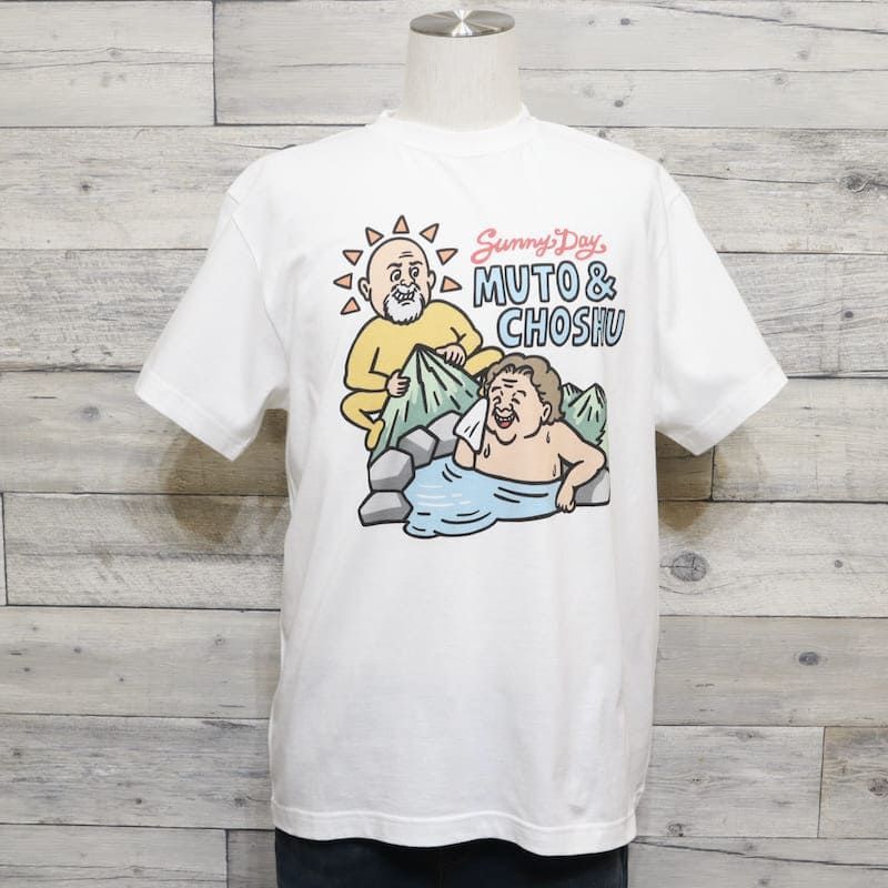 新品 メンズ 長州力 武藤 敬司 コラボ プロレス 半袖 Tシャツ プリント