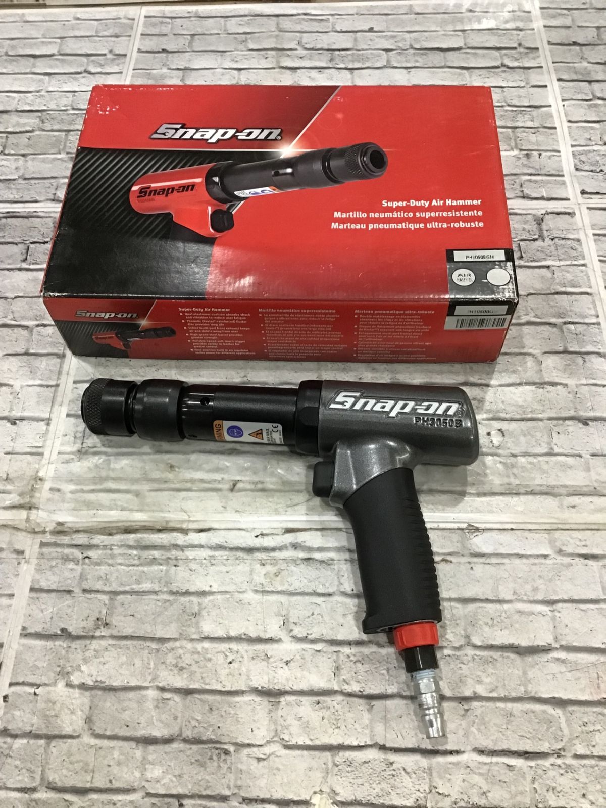 美品】スナップオン(Snap-on) 常圧エアハンマー ガンメタ PH3050BGM 