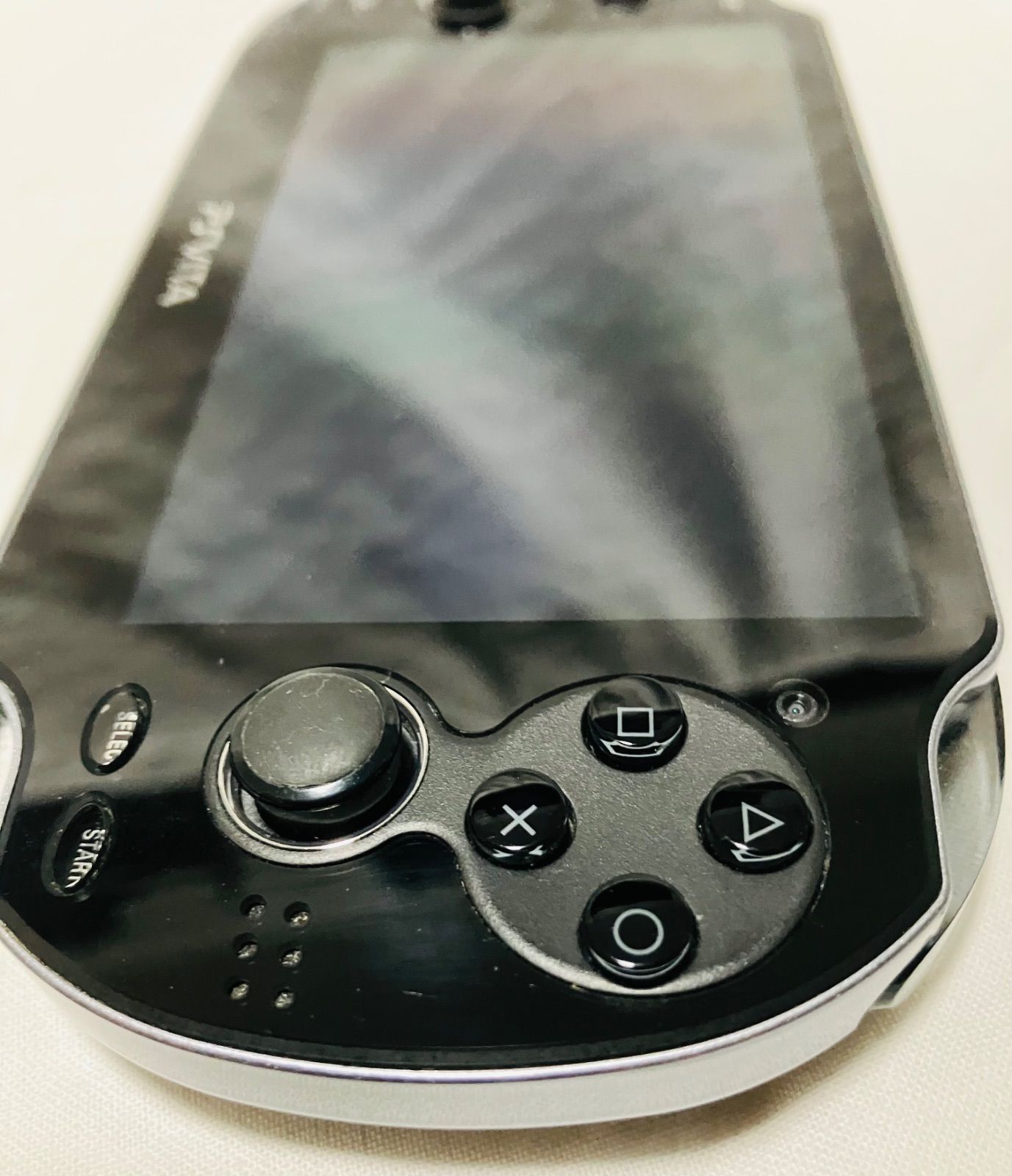最新 SONY PlayStationVITA PCH-1100 箱付 クリスタルブラック SONY