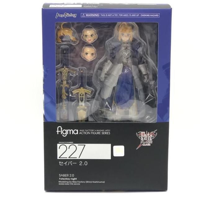 【中古品】 figma セイバー 2.0 欠品あり 中古】未開封）figma セイバー2.0[24] - メルカリ