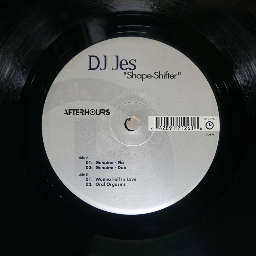米 US盤 DJ JES/SHAPE SHIFTER/AFTERHOURS AH126 12 - メルカリ